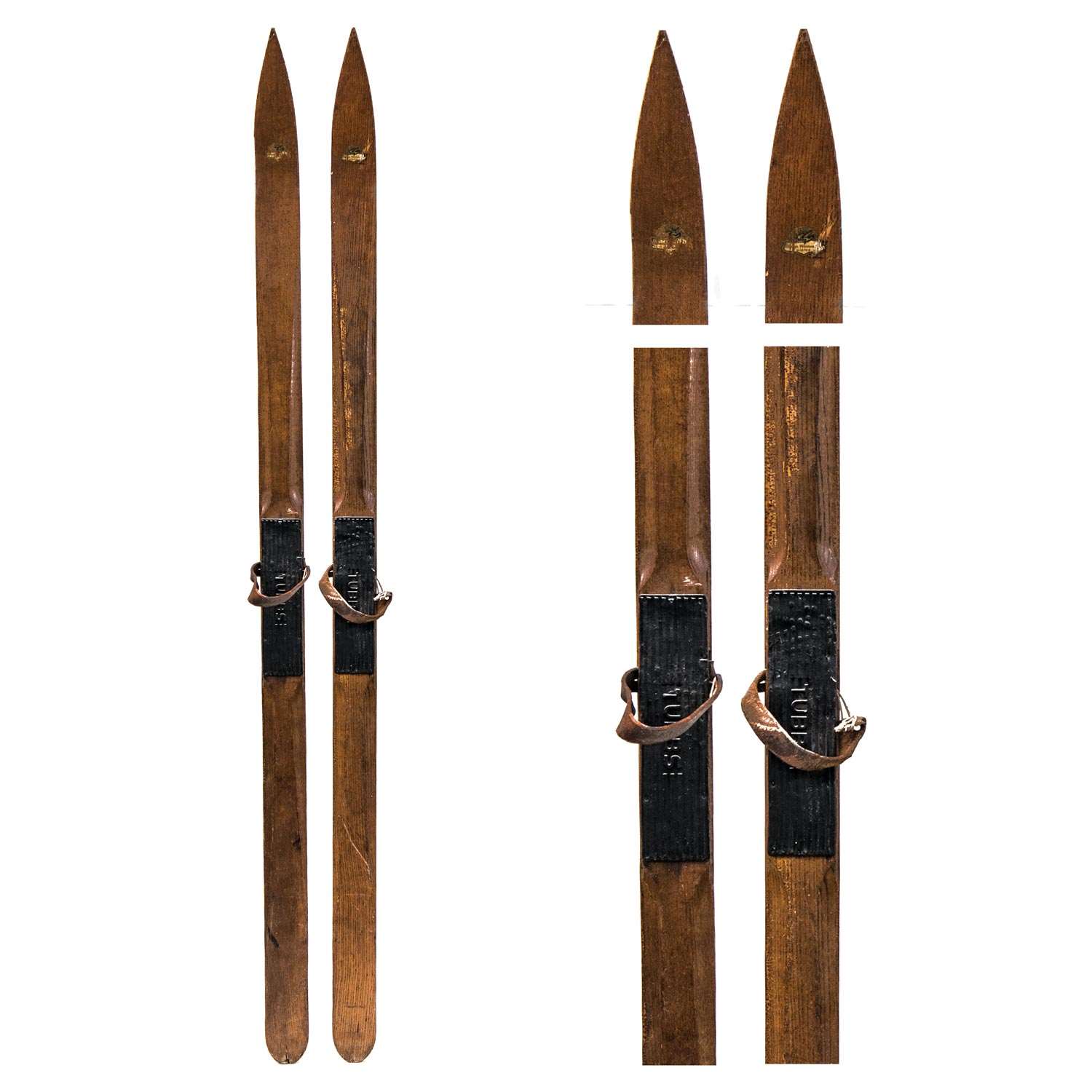 1900s Tubb's Vintage Ridge Top Touring Skis